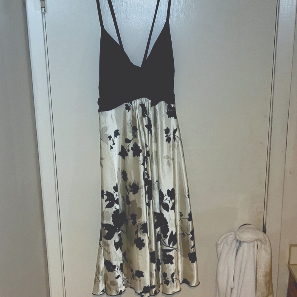 Intrigue black and white Dress